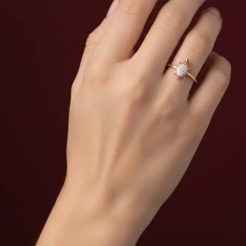 LUCKY TURTLE RING