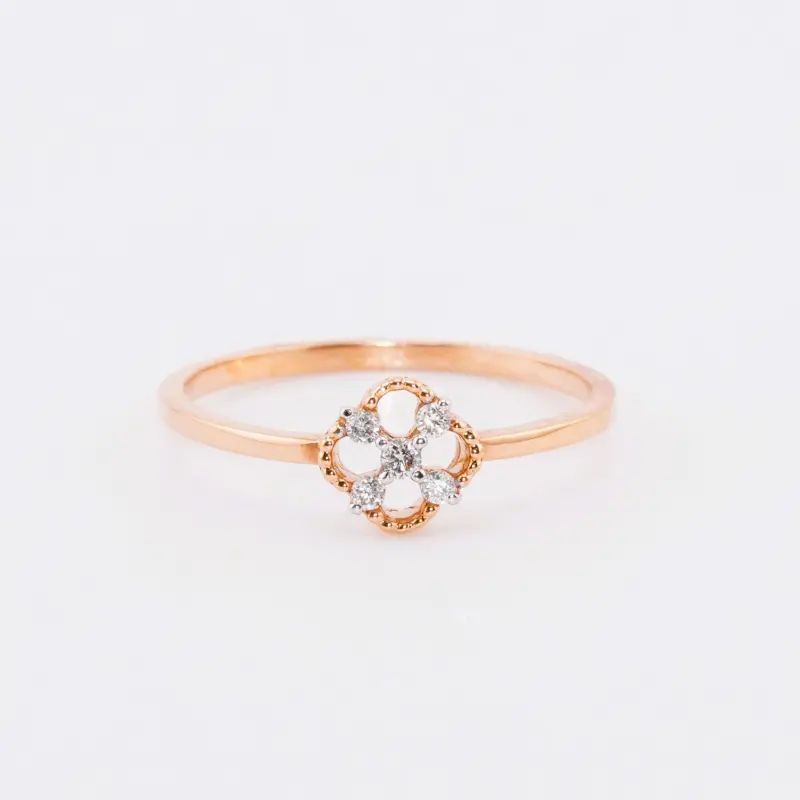 ROSE CLOVER BLOOM RING