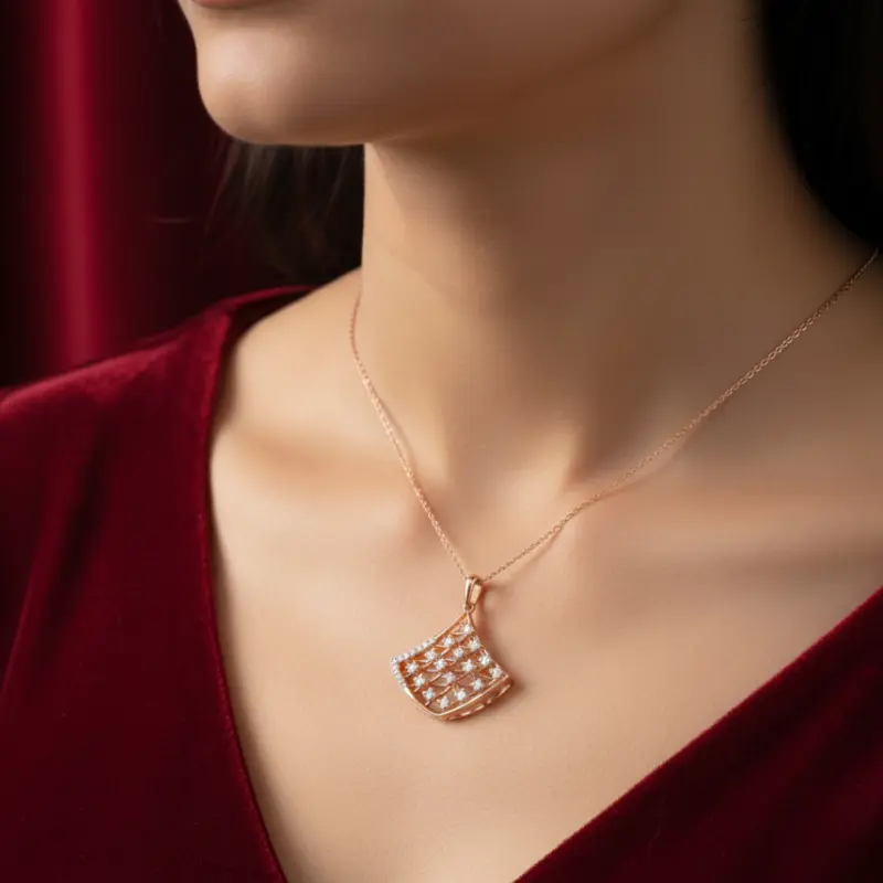 ETHEREAL LATTICE FAN PENDANT