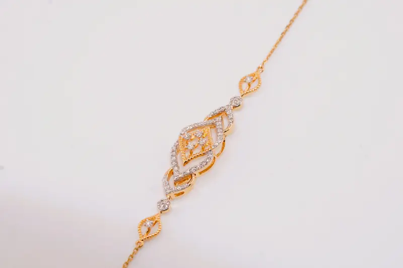 VINTAGE ARABESQUE GOLD BRACELET