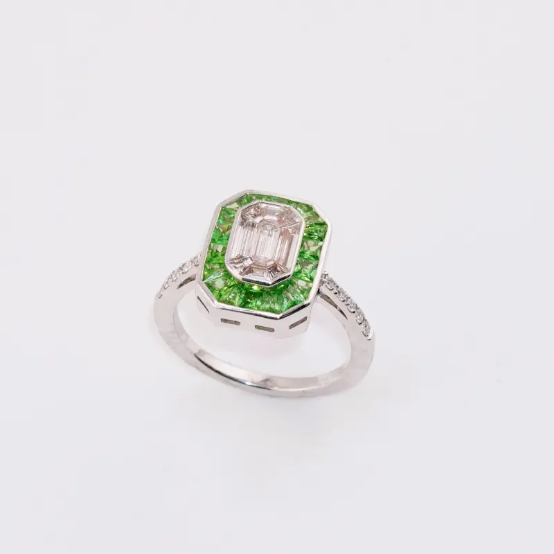 VERDANT HALO RING