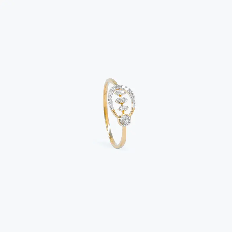 ELARA DROPLET RING