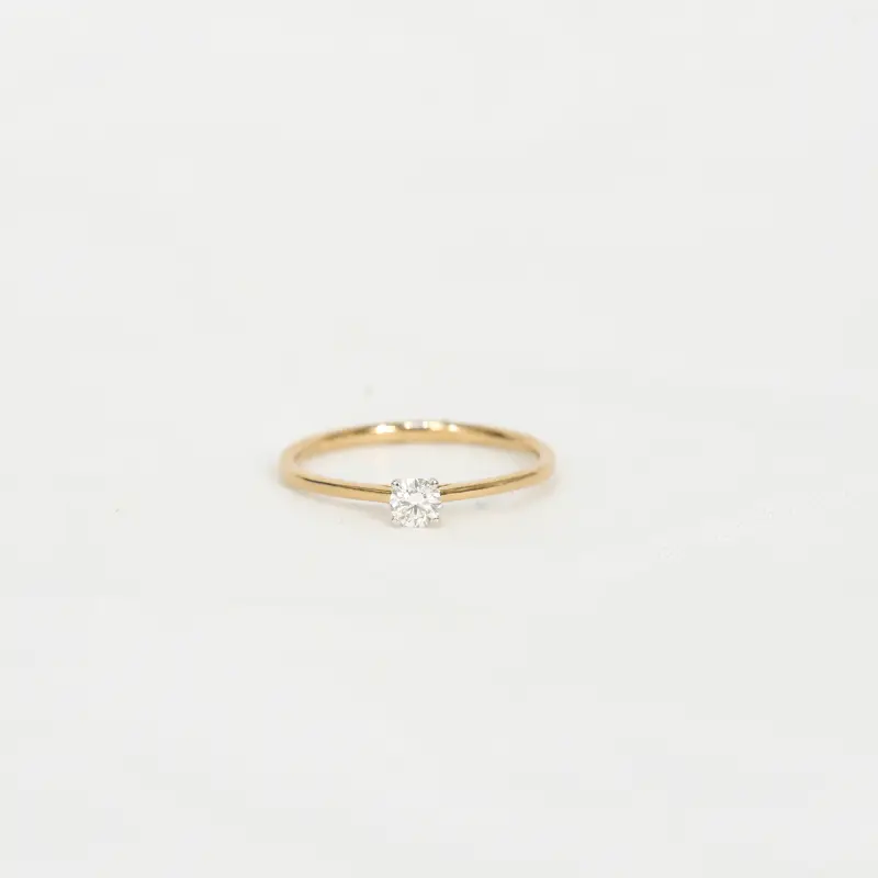 17 CENT SOLITAIRE RING