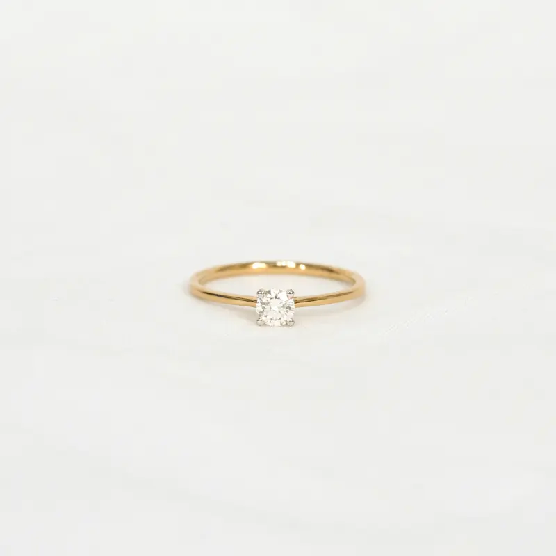 31 CENT SOLITAIRE RING