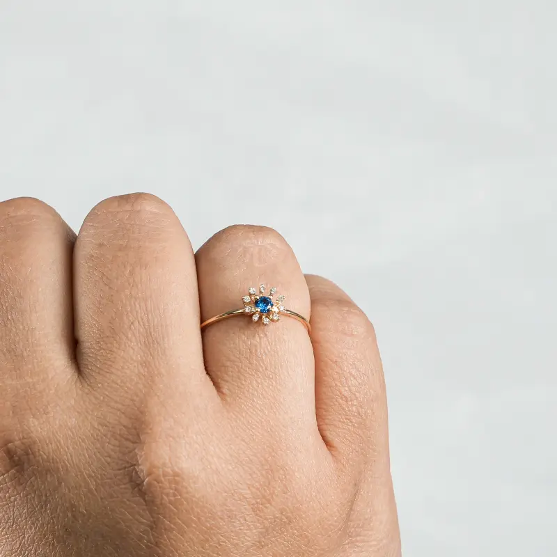 DAHLIA BLUE RING