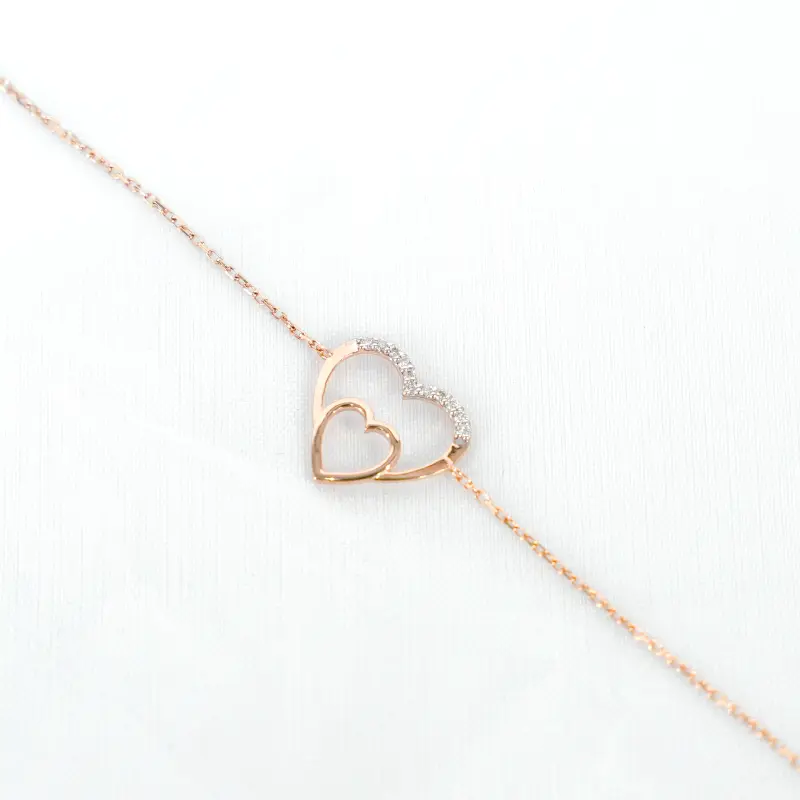 ENTWINED HEART PETIT BRACELET
