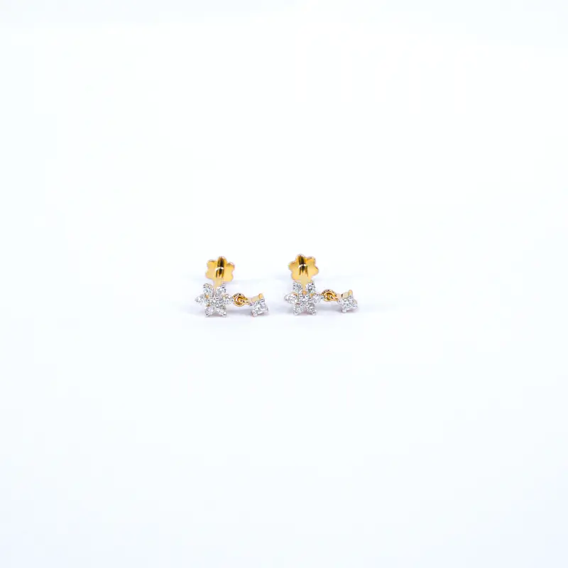 FLORA DROP STUD