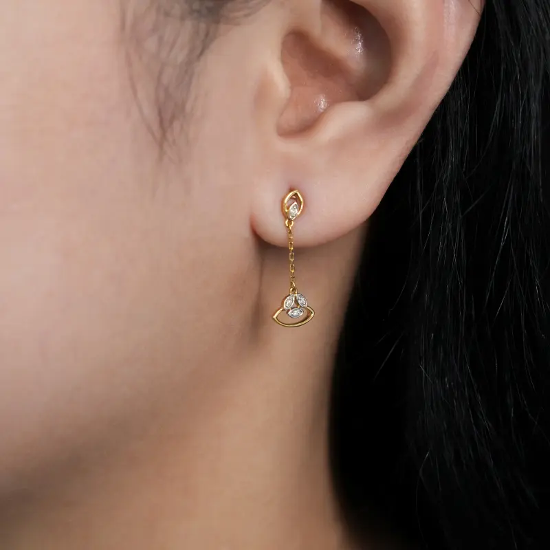 FLORA DROP EARRING