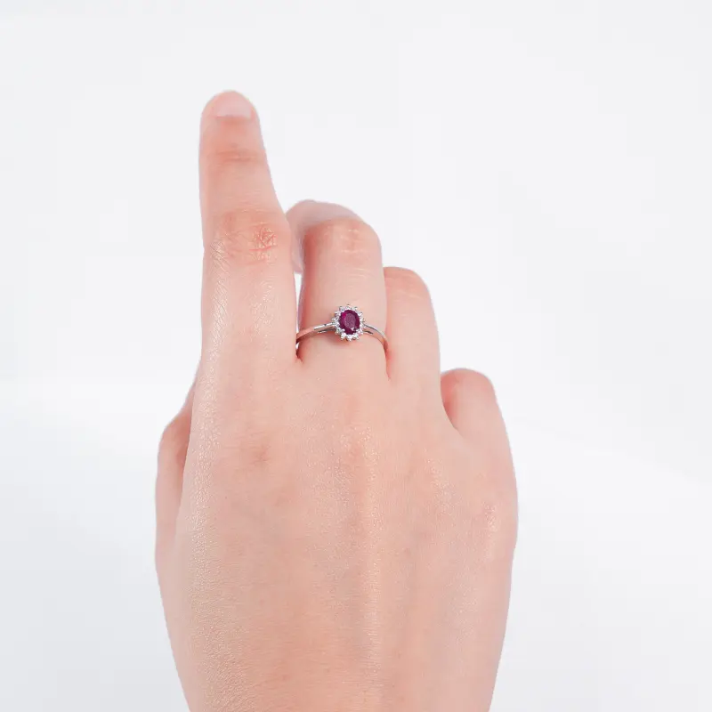 RUBY BLOOM RING