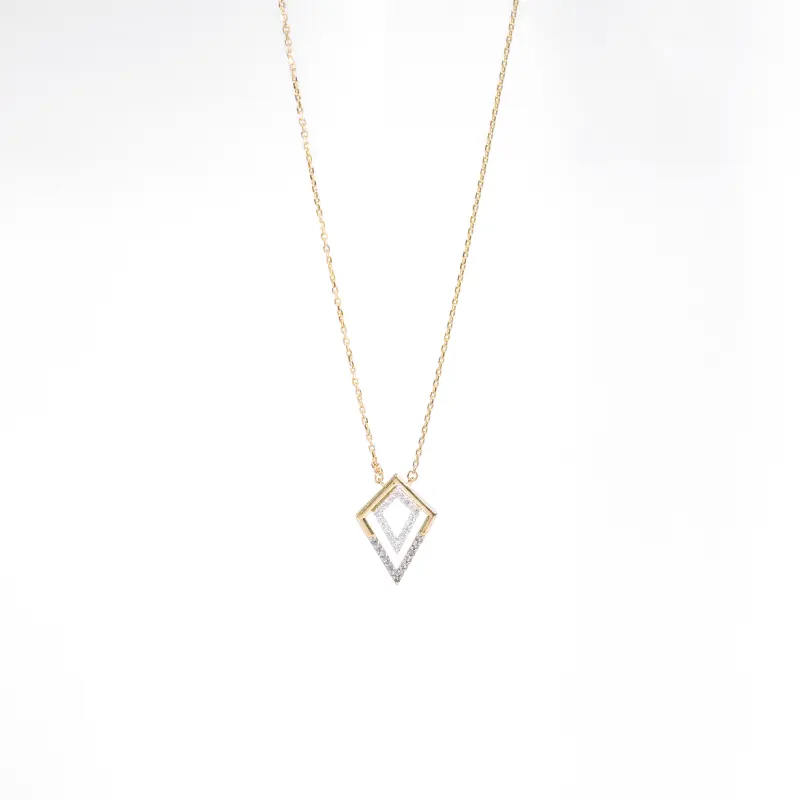 DUAL V NECKLACE